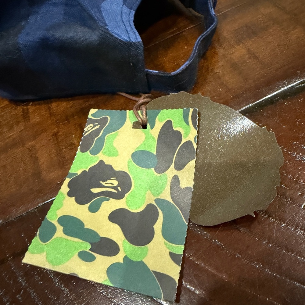 NWT Bape Blue Camo Hat - Picture 4 of 4